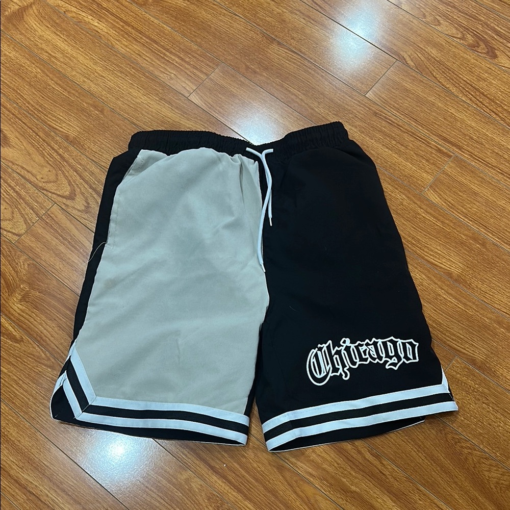 Black and Gray Men's Shorts